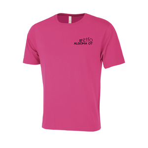 ETFO Algoma OT Ring Spun Cotton Tee (FLC Black Logo)