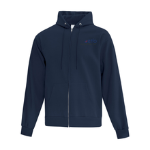 Load image into Gallery viewer, ETFO Algoma OT Everyday Fleece Hooded Full Zip Sweatshirt (FLC Coloured Logo)