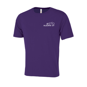 ETFO Algoma OT Ring Spun Cotton Tee (FLC White Logo)