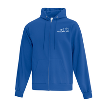 Load image into Gallery viewer, ETFO Algoma OT Everyday Fleece Hooded Full Zip Sweatshirt (FLC White Logo)