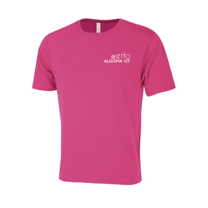 ETFO Algoma OT Ring Spun Cotton Tee (FLC White Logo)