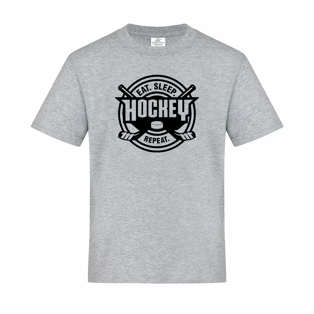Puck Drop Everyday Ring Spun Cotton Youth Tee