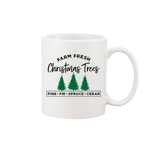 Farm Fresh Christmas Trees Mug