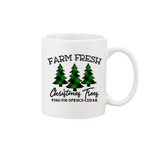 Load image into Gallery viewer, Farm Fresh Christmas Trees Mug