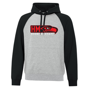 H.M. Robbins STAFF Everyday Fleece 2-Tone Hooded Sweatshirt