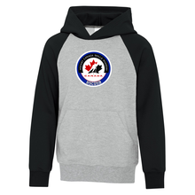 Load image into Gallery viewer, HSCDSB Hockey Academy - Two-Tone Youth Hoodie