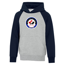 Load image into Gallery viewer, HSCDSB Hockey Academy - Two-Tone Youth Hoodie