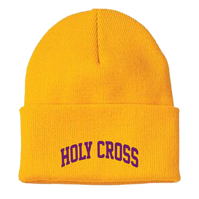 Holy Cross Campus Edition Knit Cuff Toque