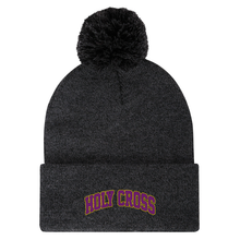 Load image into Gallery viewer, Holy Cross Campus Edition Pom Pom Toque