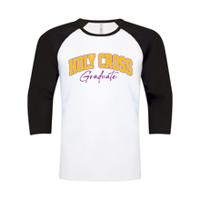 Load image into Gallery viewer, Holy Cross GRAD 2023 Campus Edition Ring Spun Baseball Tee