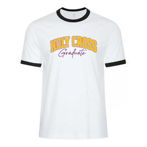 Holy Cross GRAD 2024 Campus Edition Ringer Tee