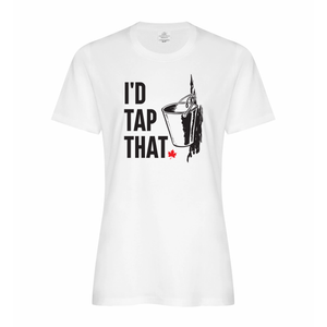 I'd Tap That Everyday Ring Spun Cotton Ladies Tee