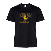 Load image into Gallery viewer, Korah Football Ring Spun Cotton Tee