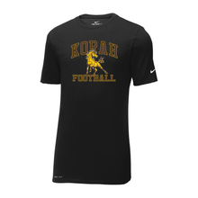 Load image into Gallery viewer, Korah Football NIKE Dri-FIT Cotton/Poly Tee