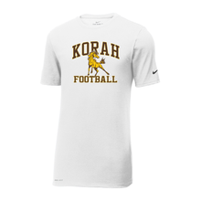 Load image into Gallery viewer, Korah Football NIKE Dri-FIT Cotton/Poly Tee