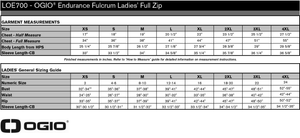 Ben R. McMullin STAFF OGIO Endurance Fulcrum Ladies Full Zip
