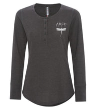 Load image into Gallery viewer, Arch Ladies Waffle Knit Henley