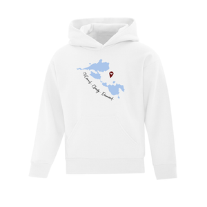 North of Superior Treasured Locations Youth Hoodie - Lake Love Edition