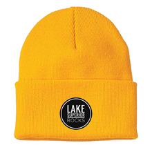 Load image into Gallery viewer, Lake Superior Rocks Knit Cuff Toque