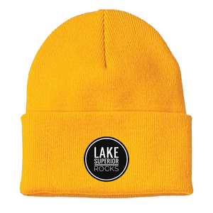 Lake Superior Rocks Knit Cuff Toque