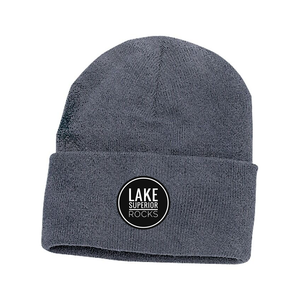 Lake Superior Rocks Knit Cuff Toque