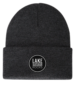 Lake Superior Rocks Knit Cuff Toque