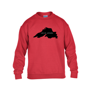 Lake Superior Rocks Co. Fleece Crewneck Youth Sweater