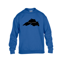 Load image into Gallery viewer, Lake Superior Rocks Co. Fleece Crewneck Youth Sweater