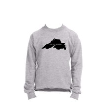 Load image into Gallery viewer, Lake Superior Rocks Co. Fleece Crewneck Youth Sweater