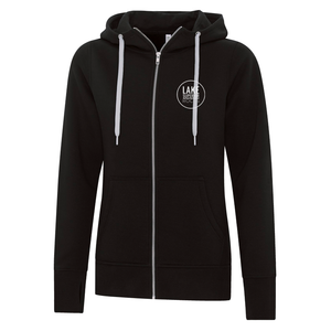 Lake Superior Rocks ESActive Core Full Zip Ladies Hooded Sweatshirt