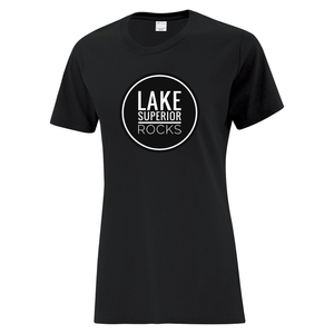 Lake Superior Rocks Ladies Tee