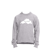 Load image into Gallery viewer, Lake Superior Rocks Co. Fleece Crewneck Youth Sweater