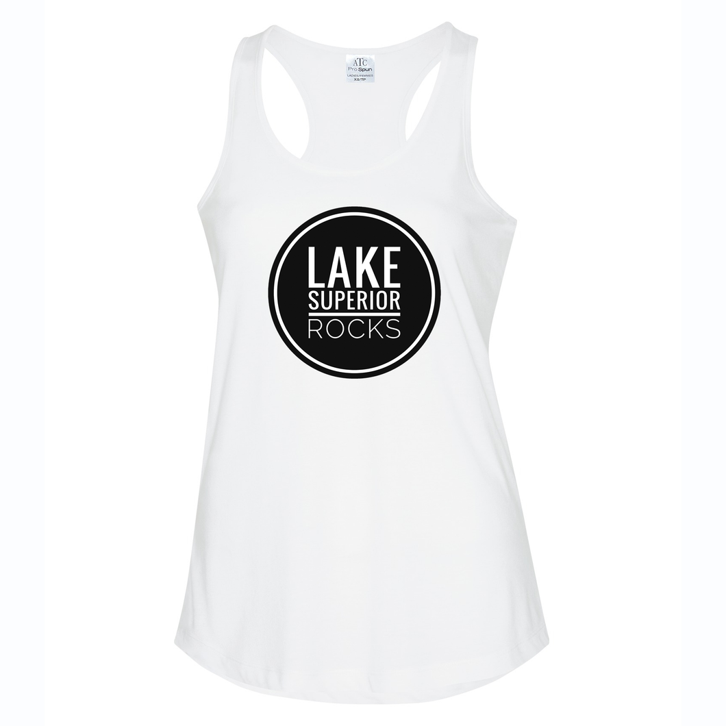 Lake Superior Rocks Ladies Tank