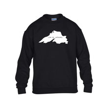 Load image into Gallery viewer, Lake Superior Rocks Co. Fleece Crewneck Youth Sweater