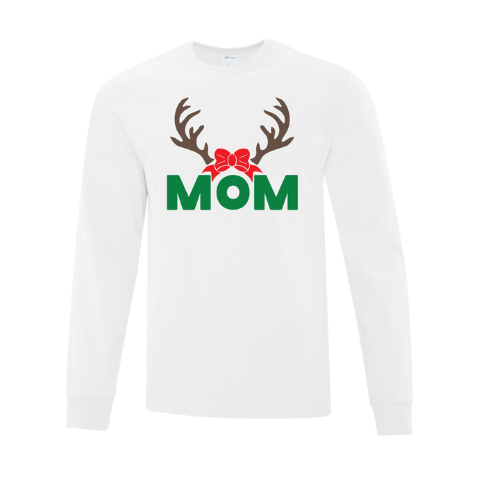 Mom Deer Long Sleeve Tee