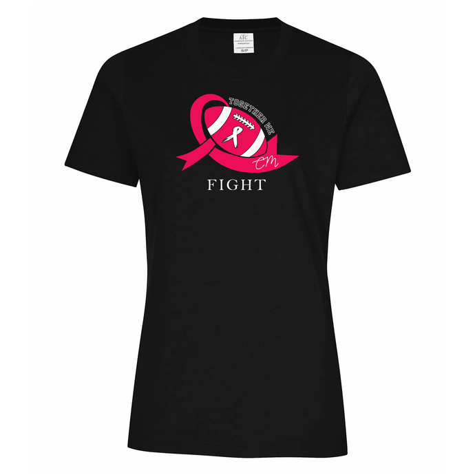 Together We Fight Everyday Ring Spun Cotton Ladies Tee