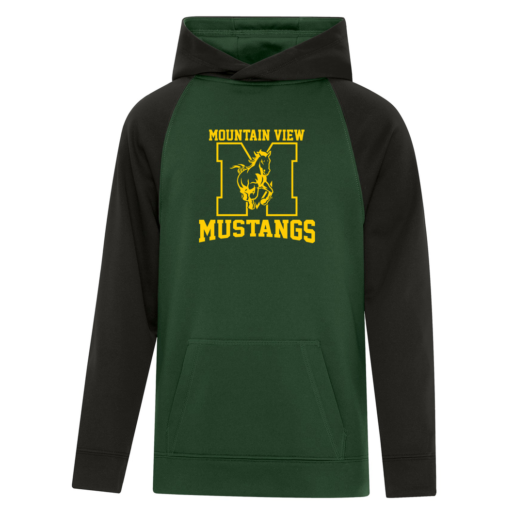 Mountain View Spirit Wear Two Tone Youth Hooded Sweatshirt