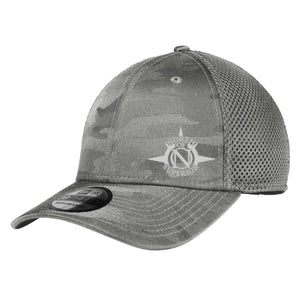 NOS New Era Camo Stretch Tech Mesh Hat