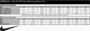 Ben R. McMullin STAFF NIKE Dri-FIT Cotton/Poly Long Sleeve Tee
