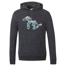 Load image into Gallery viewer, Great Lakes Tentree Space Dye Classic Hoodie - Naturally Illustrated