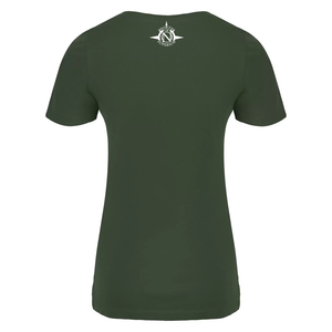 Lone Pine Eurospun Ring Spun Ladies Tee - Naturally Illustrated x NOS