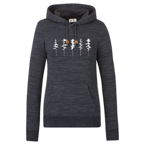 Five Pines Tentree Space Dye Ladies Classic Hoodie - Naturally Illustrated x NOS