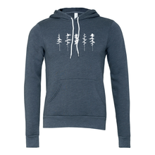 Load image into Gallery viewer, Five Pines Bella + Canvas Sponge Fleece Pullover Hoodie - Naturally Illustrated x NOS