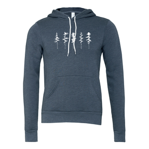 Five Pines Bella + Canvas Sponge Fleece Pullover Hoodie - Naturally Illustrated x NOS