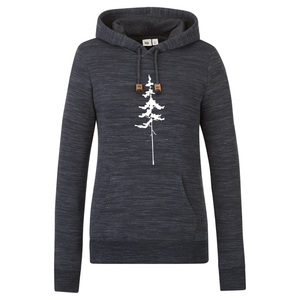 Lone Pine Tentree Space Dye Ladies Classic Hoodie - Naturally Illustrated x NOS