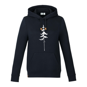 Lone Pine Tentree Space Dye Ladies Classic Hoodie - Naturally Illustrated x NOS