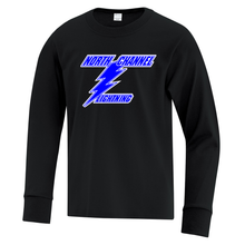 Load image into Gallery viewer, North Channel Lightning Youth Long Sleeve Tee