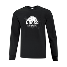 Load image into Gallery viewer, NOSSA Girls AAA Volleyball 2023 Cotton Long Sleeve Tee