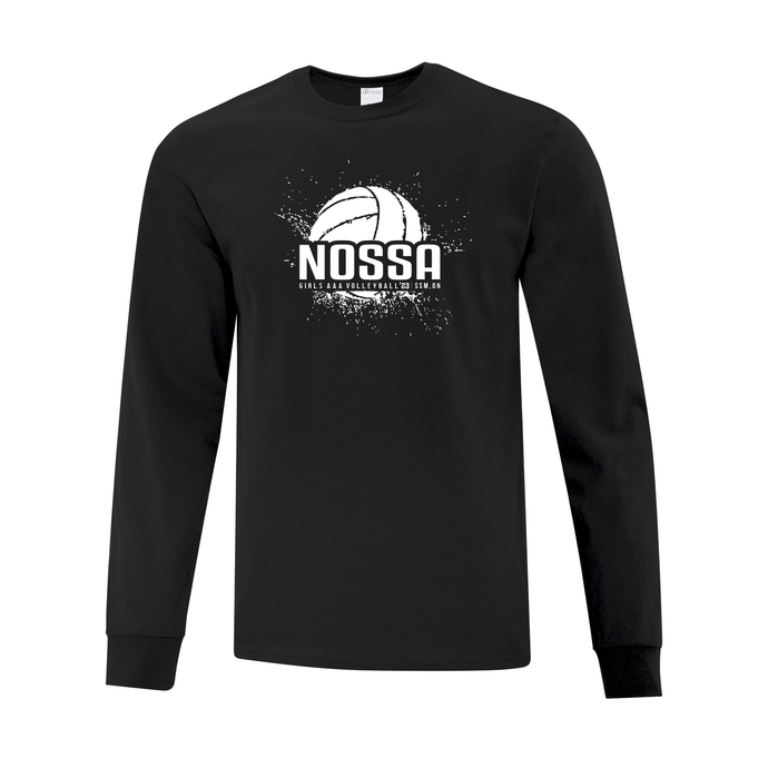 NOSSA Girls AAA Volleyball 2023 Cotton Long Sleeve Tee
