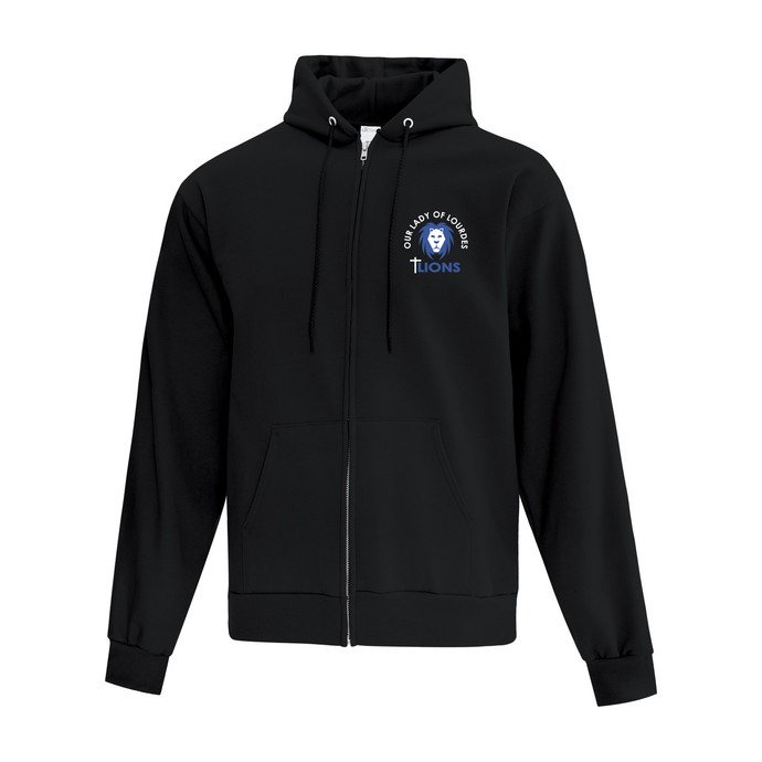 OLOL STAFF Everyday Fleece Full Zip Adult Hooded Sweatshirt